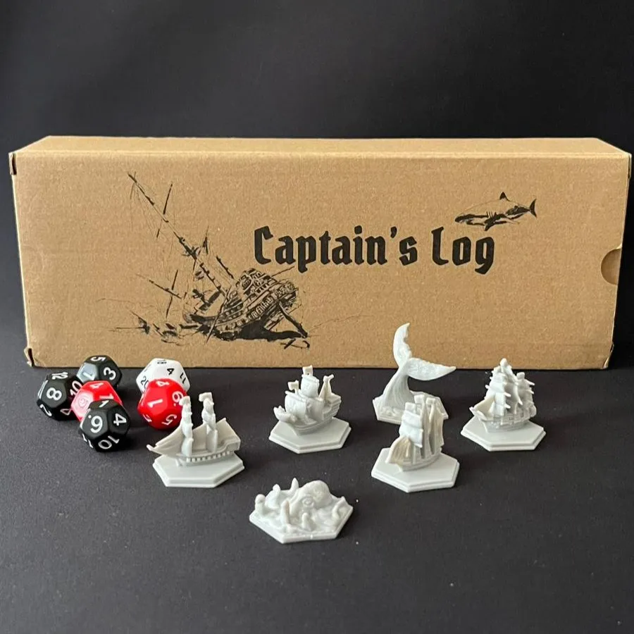 [PIF-CAP-C-BYD] Captain's Log Barcos y Dados